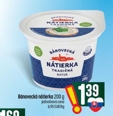 Bánovecká nátierka 200 g