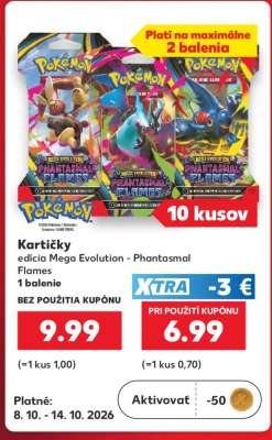 Kartičky edícia Mega Evolution - Phantasmal Flames
