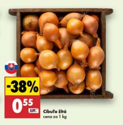Cibuľa žltá