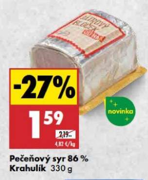 Pečeňový syr 86 % Krahulík 330 g