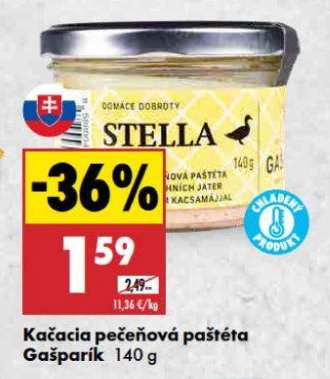 Kačacia pečeňová paštéta Gašparík 140 g