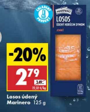 Losos údený Marinero 125 g