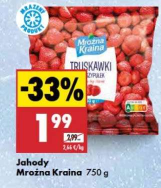 Jahody Mroźna Kraina 750 g