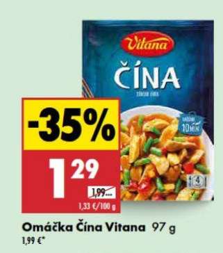 Omáčka Čína Vitana 97 g