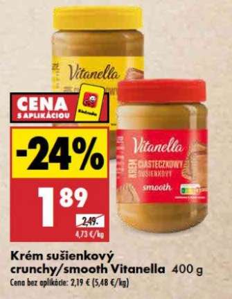 Krém sušienkový crunchy/smooth Vitanella 400 g