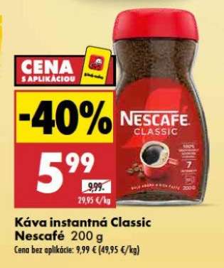 Káva instantná Classic Nescafé- 200 g