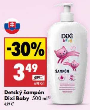 Detský šampón Dixi Baby 500 ml