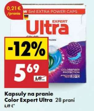 Kapsuly na pranie Color Expert Ultra 28 praní