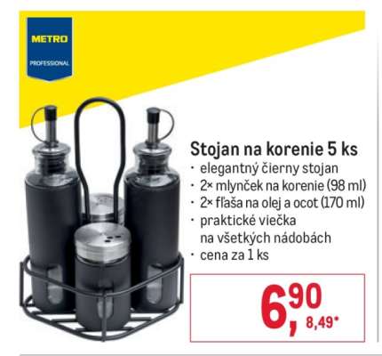 Stojan na korenie 5 ks