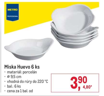 Miska Huevo 6 ks