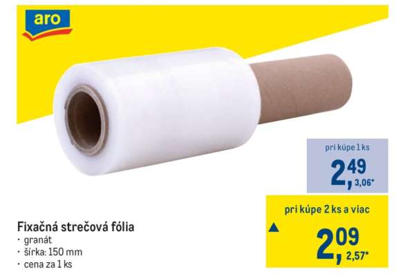 Fixačná strečová fólia