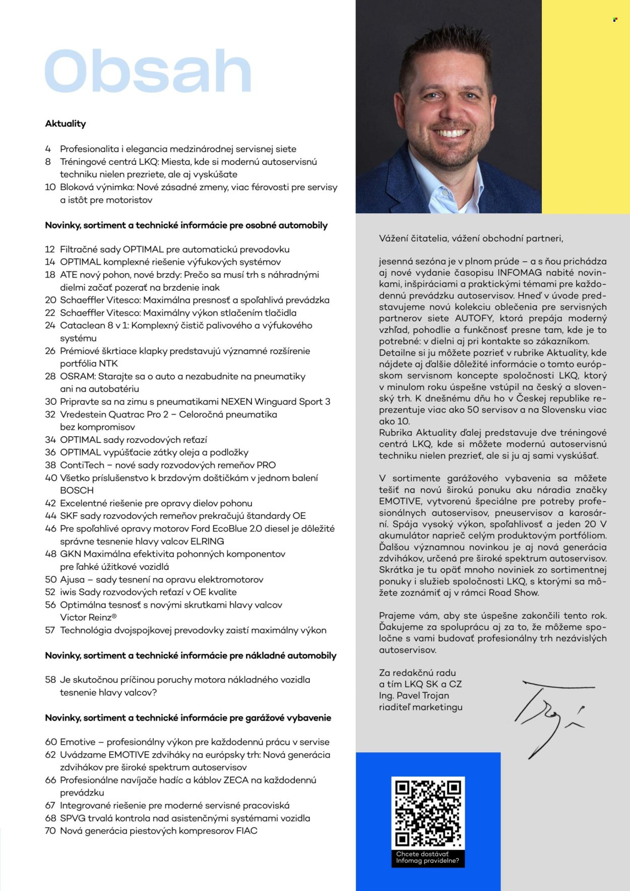 Leták LKQ. Strana 3