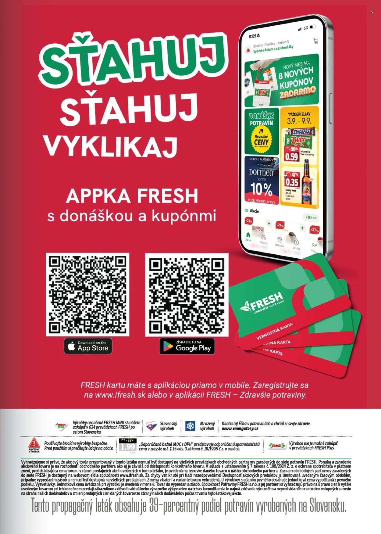 Leták FRESH - 8.10.2026 - 21.10.2026. Strana 53