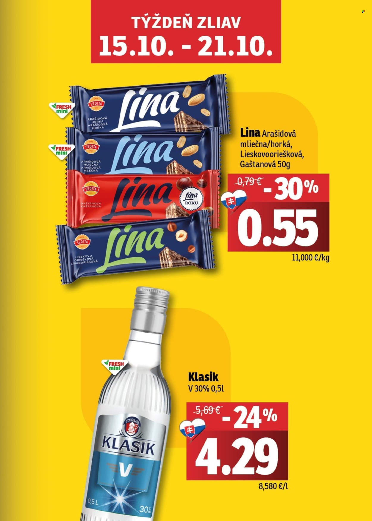 Leták FRESH - 8.10.2026 - 21.10.2026. Strana 3