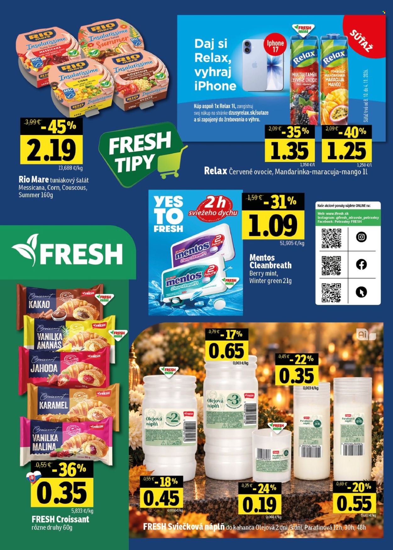 Leták FRESH - 8.10.2026 - 21.10.2026. Strana 48