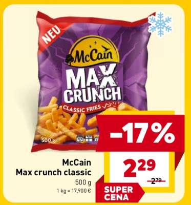 McCain Max crunch classic