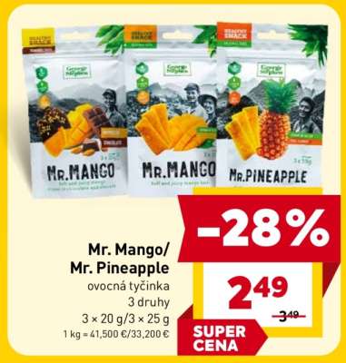Mr. Mango/Mr. Pineapple