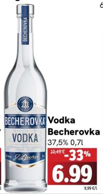 Vodka Becherovka