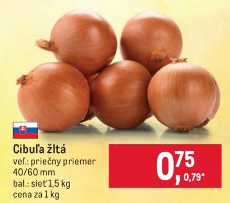 Cibuľa žltá