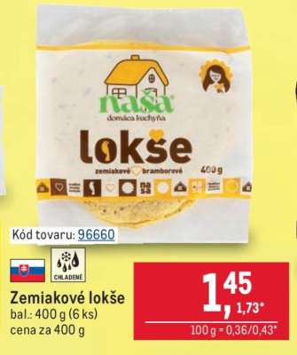 Zemiakové lokše