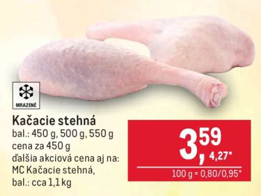 Kačacie stehná