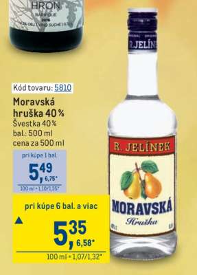 Moravská Hruška 40 %