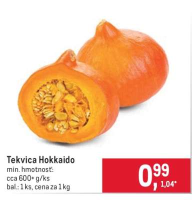 Tekvica HOKKAIDO