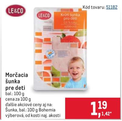 Morčacia šunka pre deti