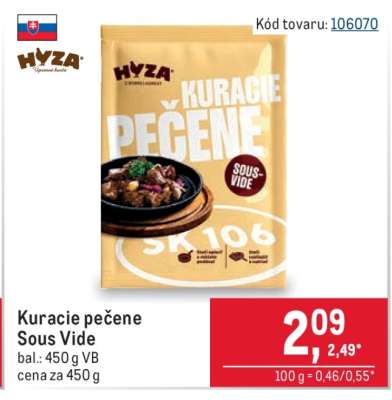 Kuracie pečené sous-vide