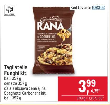 Tagliatelle Funghi kit