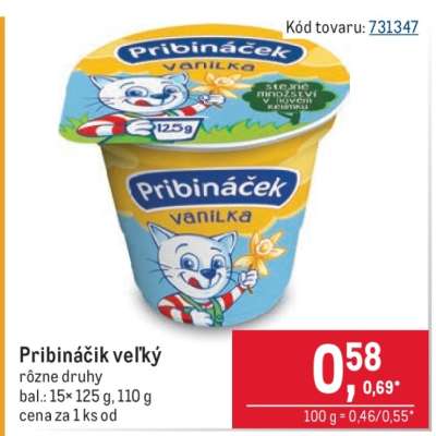 Pribináčik veľký