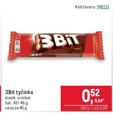 3Bit tyčinka