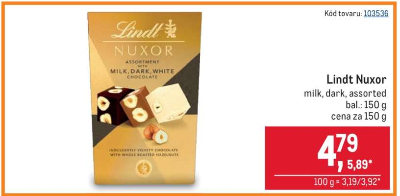 Lindt Nuxor