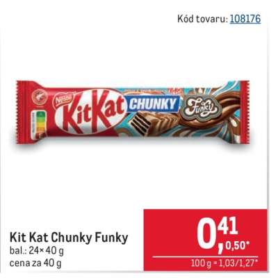 Kit Kat Chunky Funky