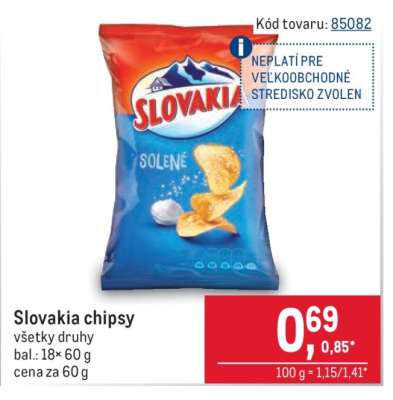 Slovakia chipsy