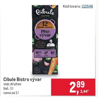 Cibule Bistro vývar