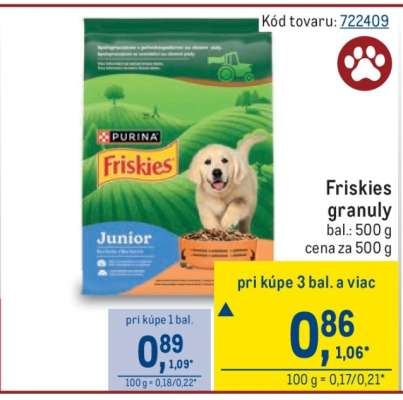 Friskies granuly