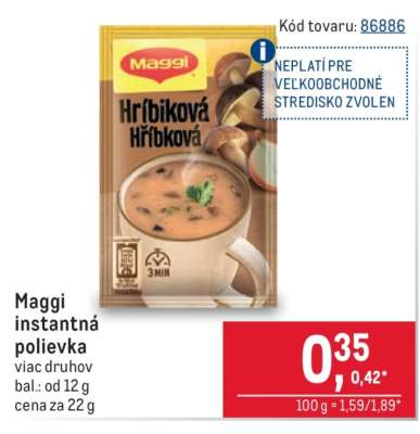 MAGGI Instantná polievka