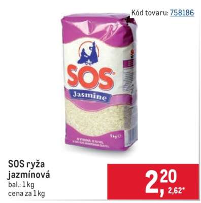 SOS ryža jazmínová