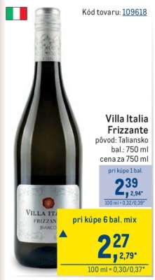 Villa Italia Frizzante