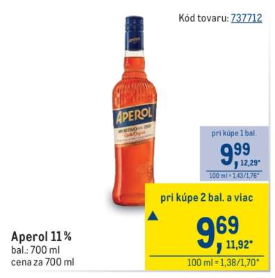 Aperol 11 %