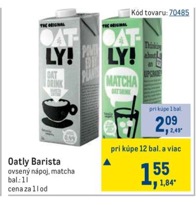 Oatly Barista