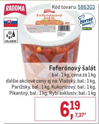 Feferónový šalát