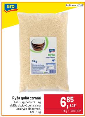 Ryža guľatozrnná
