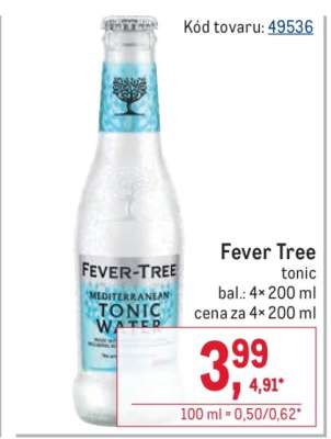 Fever Tree tonic