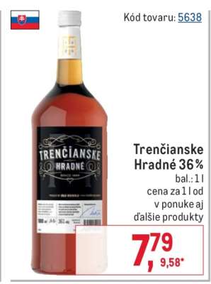 Trenčianske Hradné 36 %