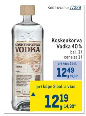 Koskenkorva Vodka 40 %