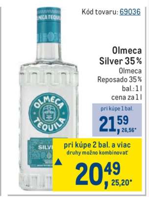 Olmeca Silver 35 %