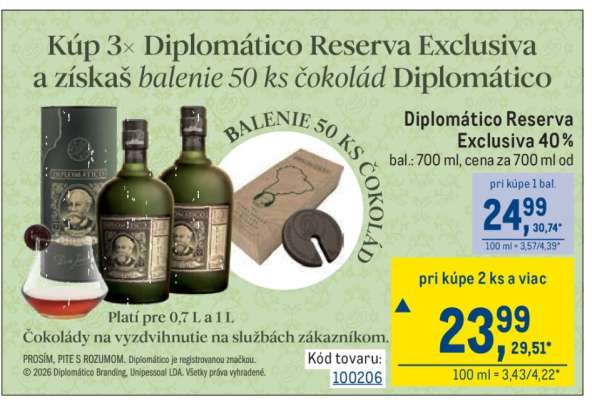 Diplomático Reserva Exclusiva 40%