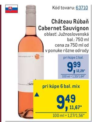 Château Rubáň Cabernet Sauvignon